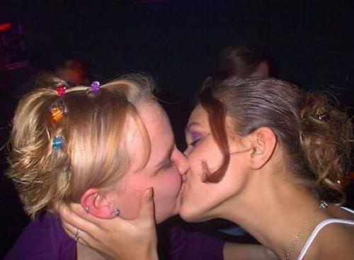Lesbian kissing sluts