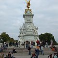 Buckingham Palace i Victoria Memorial