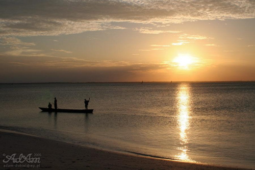 Zachód na Zanzibarze