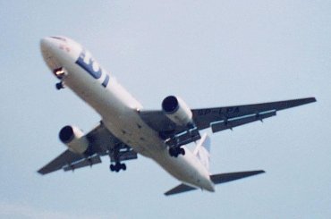 Balice EPKK sierpień 1998 b 767 SP-LPA #b767 #epkk #lądowanie