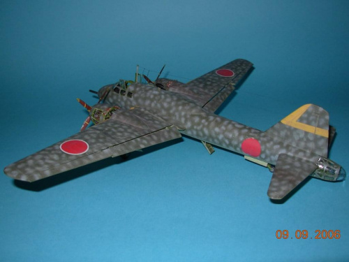 Relacja z budowy Ki-109 LS 1:75 #Modelarstwo