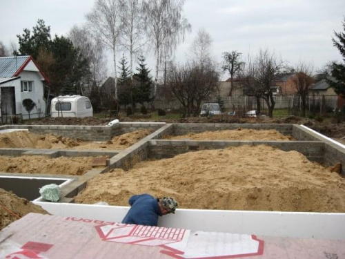 ocieplanie fundamentów styczeń 2008
