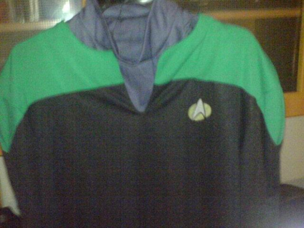 Star Trekowy uniform ( Mudur) naukowy