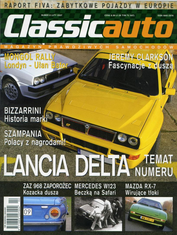 Lancia Delta HF Integrale w czasopiśmie Classic Auto #LanciaDeltaHFIntegrale