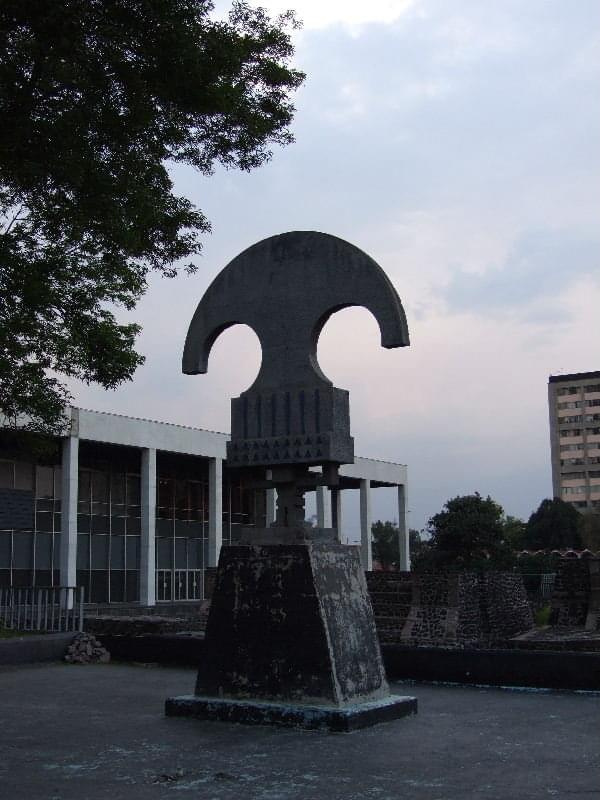 Tlatelolco (Plaza de las Tres Culturas) #MiastoMeksyk #MexicoCity #Tlatelolco #PlazaDeLasTresCulturas