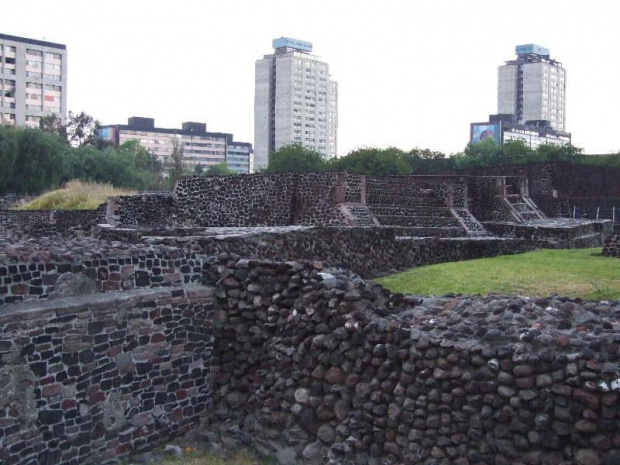 Tlatelolco (Plaza de las Tres Culturas) #MiastoMeksyk #MexicoCity #Tlatelolco #PlazaDeLasTresCulturas