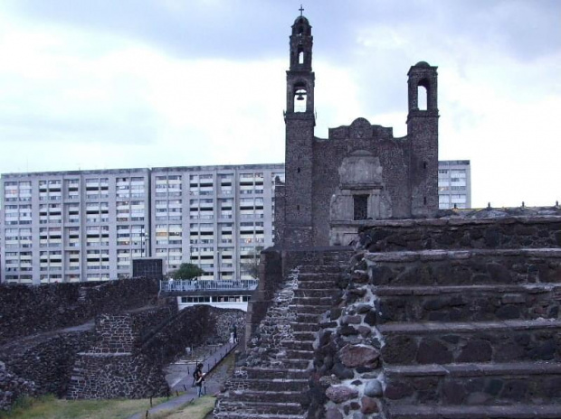 Tlatelolco (Plaza de las Tres Culturas) #MiastoMeksyk #MexicoCity #Tlatelolco #PlazaDeLasTresCulturas