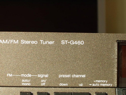 Tuner Technics ST-G460
