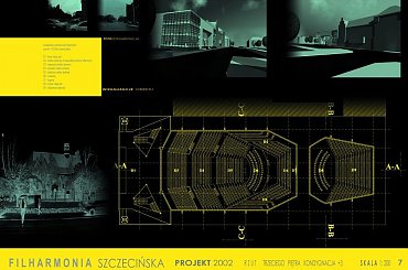 wenancjusz majer dyplom 2002r., filharmonia szczecińska #WenancjuszMajer #IdealConcept #architekt #projektant #wenancjusz