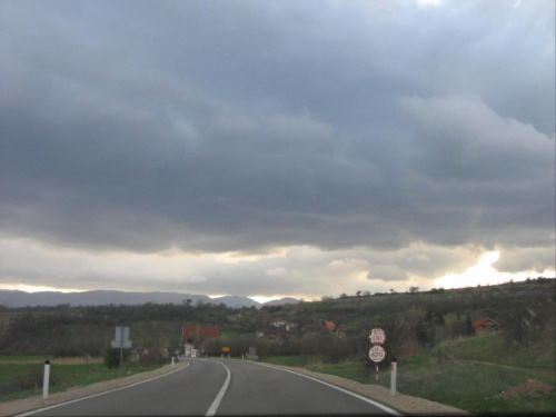Droga Plovdiv - Sofia - Nis, zdjecia z auta... #BułgariaSerbiaNisSofiaPlovdiv