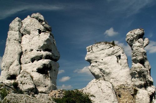 Zamek Ogrodzieniec Podzamcze