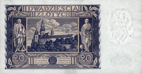 Polska 1936 Bank Polski