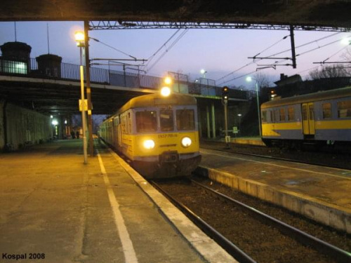 13.02.2008 EN57-795 jako pociąg osobowy rel.Zielona Góra - Szczecin Gł/