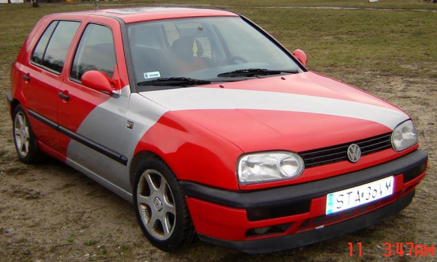 Nasz samochód - VW Golf III 5-ciodrzwiowy w wersji sportowej #Volkswagen #Golf #III