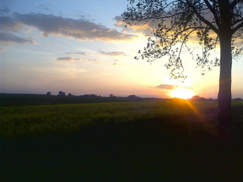zachód słońca 11.05.2007 #ZachódSłońca