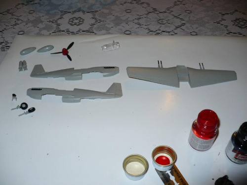 P-51 Mustang robota