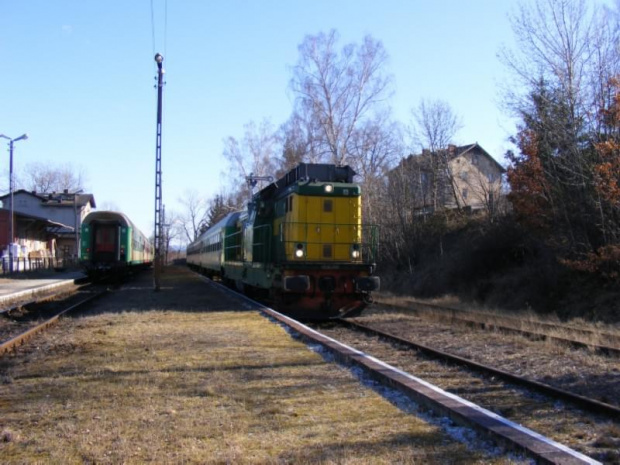 16.02.2008 Stacja Polanica Zdrój SP32-208 z poc. ,,Kamieńczyk,, rel. Poznań Główny-Kudowa Zdrój