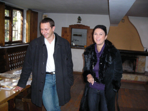 Dr Bertrand i Agnieszka Markosa żona