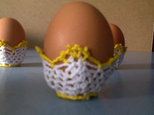 Ubranka dla jajek...;)