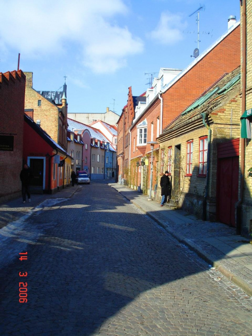 uliczka w Lundzie