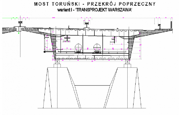 Most Toruński. Z prezentacji dot. przebudowy na S8 (http://siskom.waw.pl/s8.htm)