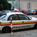 pojazdy straży miejskiej Warszawa #straż #miejska #samochody #warszawa #lanos #ford
