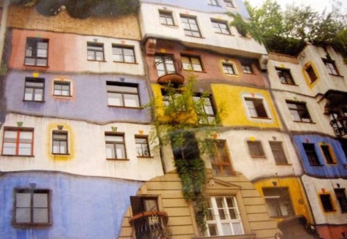 Hundertwasser Wiedeń 1, fot. A. Dziendzilla