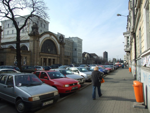 Ulica Dworcowa w Katowicach #Katowice