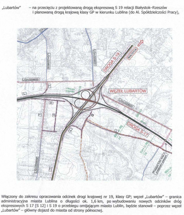 Materiały z SIWZ na projekt S17 Kurów - obw Lublina