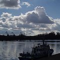 #chmury #niebo #port #statek #nabrzeże #keja