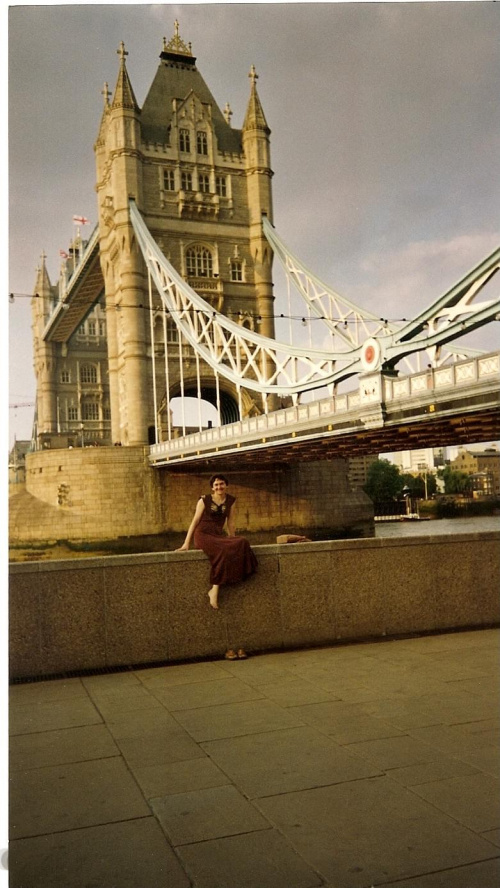 Tower Bridge. Londyn sierpień 2004 #most #Londyn