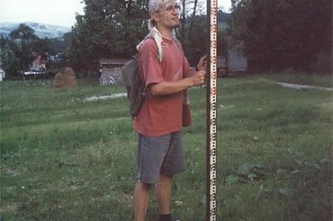 Praktyka z geodezji - Mszana Dolna 1996 #praktyka #geodezja