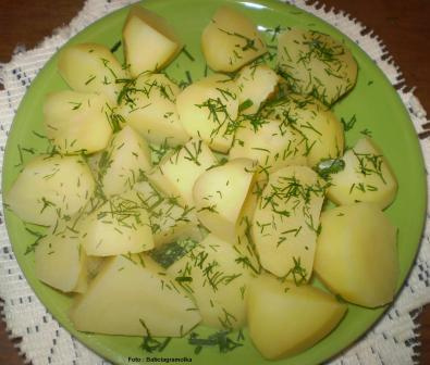 Ziemniaki z koperkiem #DodatkiDoIIDań #ziemniaki #obiad #DrugieDanie #jedzenie #kulinaria