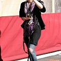 MK stops by Coffee Bean before heading to a hair salon in West Hollywood-paparazzi luty 2008