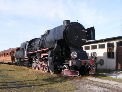 23.02.2008 Muzeum przemysłu i kolejnictwa na Śląsku Ty2-81