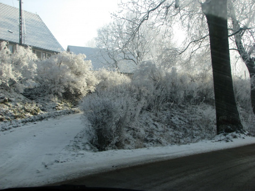 dziwiszów #przyroda #natura #zima #śnieg #krajobraz #karkonosze #JeleniaGóra