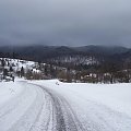 Okolice Brzegów Górnych - Bieszczady #bieszczady #góry #zima