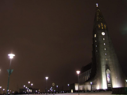 Hallgrimskirkja #Islandia #Reykjavik #kościół