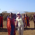 Hakuna Matata Alinka Biała Masajka ;Alinka -white Masai woman