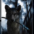 wilczek #zwierzęta #wilki #manga