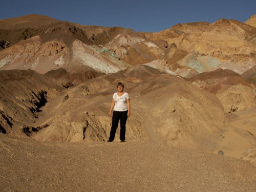 Artists Palette (Paleta artystów) jest to grupa skał usytuowanych w centrum Doliny Śmierci odznaczająca się niezwykłymi barwami. Powstały one w wyniku zachodzacej w skałach reakcji utleniania różnych związków chemicznych.