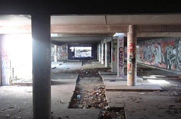 opuszczony, nieskonczony budynek poczty w sopocie #budynek #asg #poczta #beton #kondygnacja #OpuszczonaBudowla