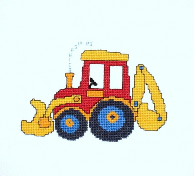 Kubuś, k.560 #haft #traktor