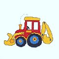 Kubuś, k.560 #haft #traktor