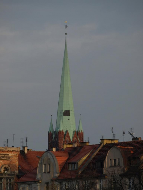 Legnica, Wieża kościoła św. Jacka #legnica #kościół