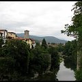Cividale, Włochy. Widok z mostu. #Cividale #rzeka #pejzaż