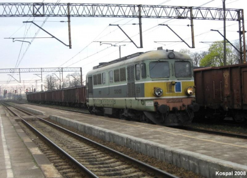 19.04.2008 (Czerwieńsk) ST43-259 (ZT Czerwieńsk) manewruje po stacji.