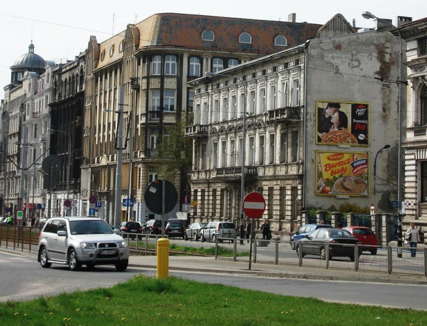 Łódź ul.Narutowicza 23.04.2008