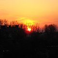 22.04.2008 - 4:49 #WschodySłońca #widoki #niebo #słońce