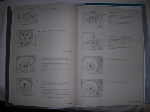 Repleitf Audi Cabrio Autom. Getriebe 01N.99...6